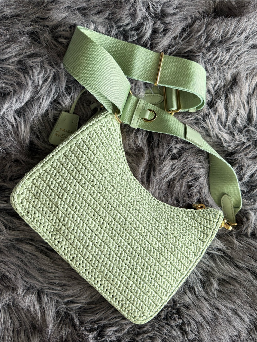 NWOT Prada Raffia Re Edition - Picture 4 of 6